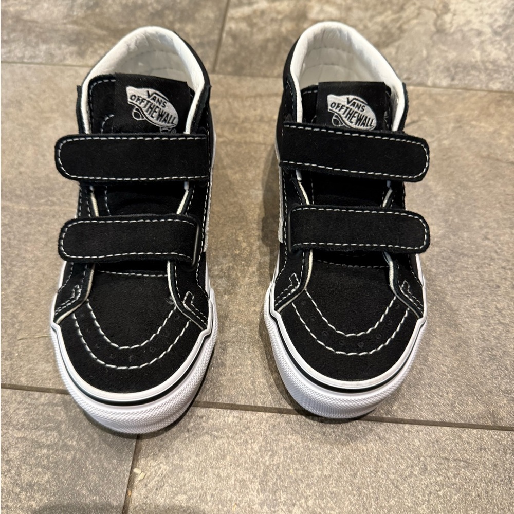 Vans Kids Black Sneakers